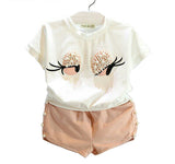 Glamorous Eyelash Short Set